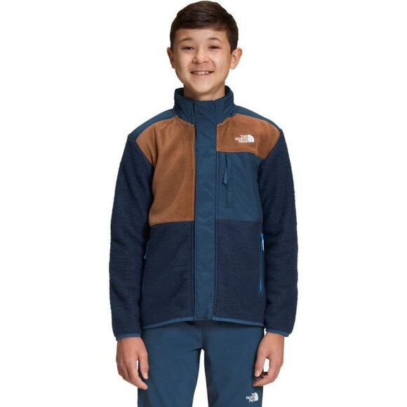 NWT The North Face Boys' Forrest Fleece Mashup Jacket - Picture 3 of 5